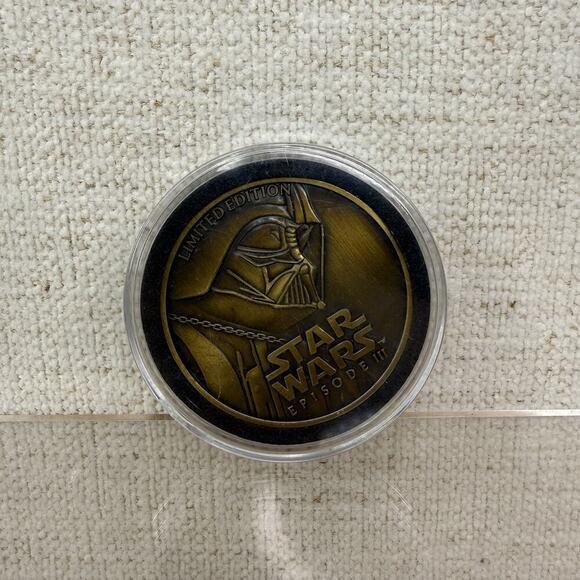 Hasbro Other - STAR WARS Episode III Limited Edition Coin 2005 Challenge 2" Medallion 3 Vader